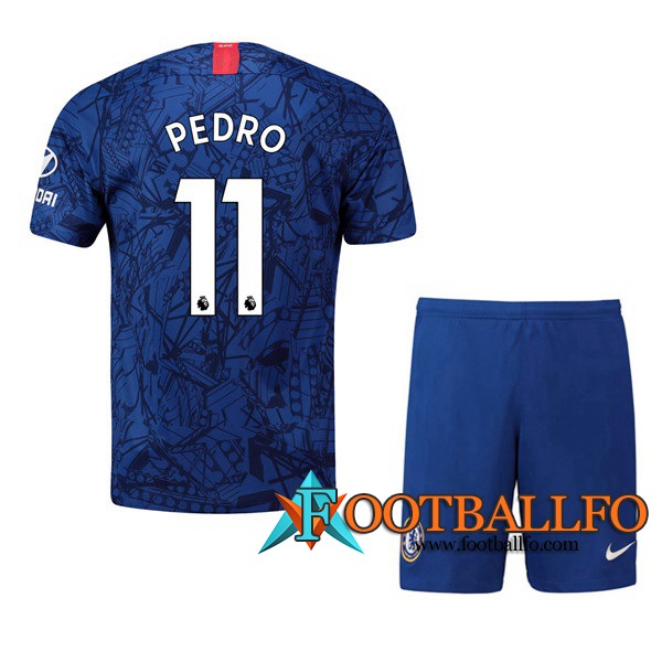 Camisetas Futbol FC Chelsea (Pedro 11) Ninos Primera 2019/2020