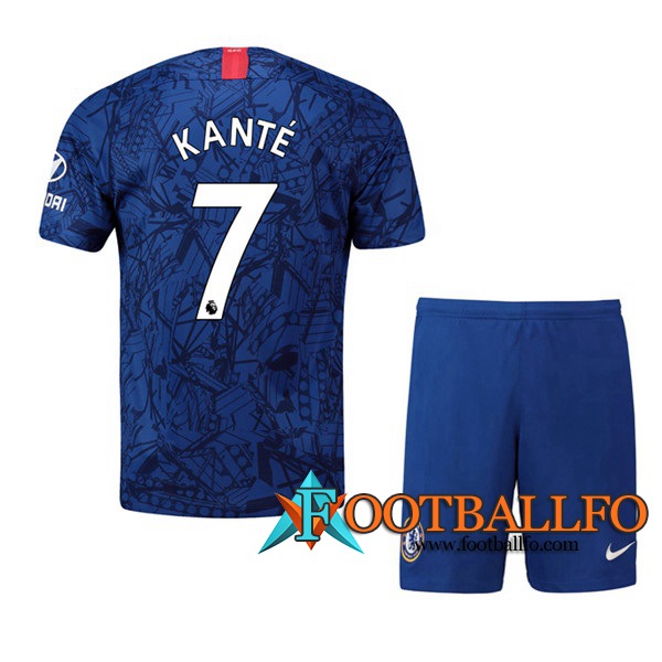 Camisetas Futbol FC Chelsea (KANTE 7) Ninos Primera 2019/2020