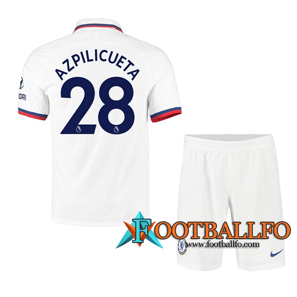 Camisetas Futbol FC Chelsea (Azpilicueta 28) Ninos Segunda 2019/2020