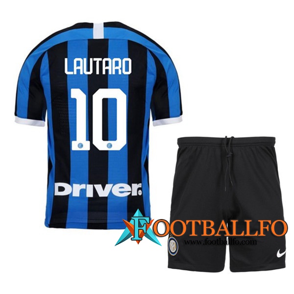 Camisetas Futbol Inter Milan (LAUTARO 10) Ninos Primera 2019/2020