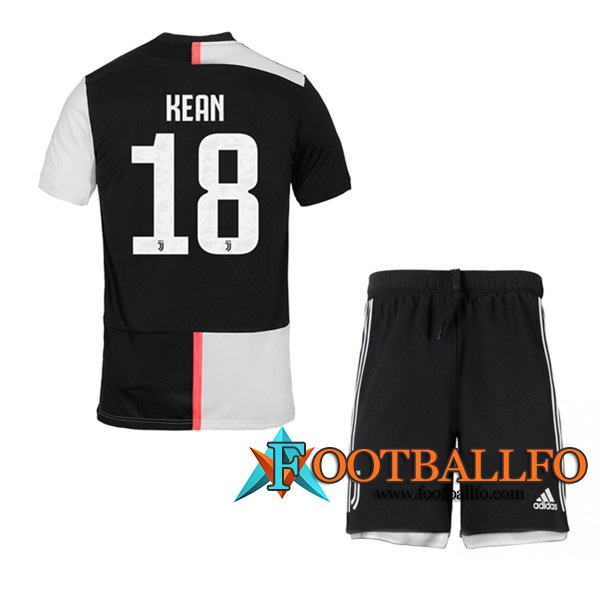 Camisetas Futbol Juventus (KEAN 18) Ninos Primera 2019/2020