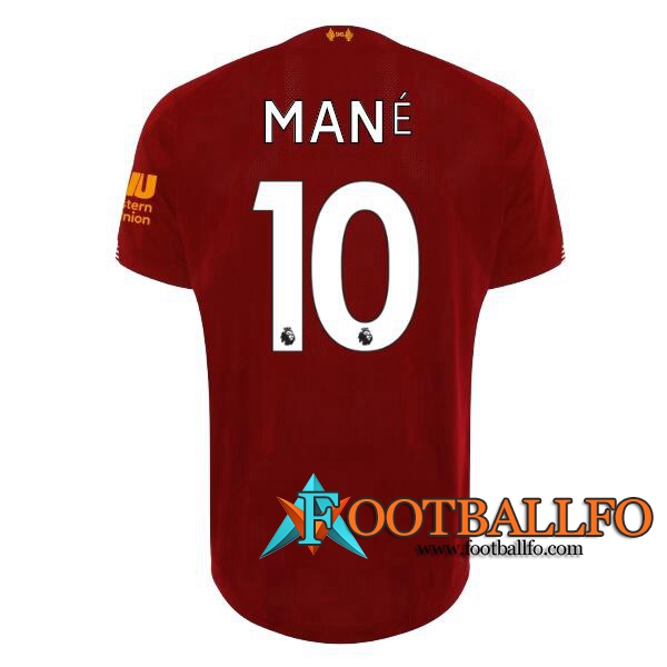 Camisetas Futbol FC Liverpool (Mane 10) Primera 2019/2020