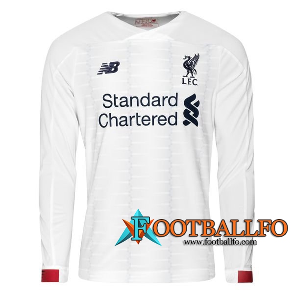 Camisetas Futbol Liverpool Segunda Manga Larga 2019/2020