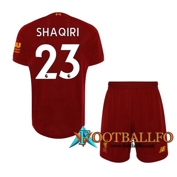 Camisetas Futbol FC Liverpool (Shaqiri 23) Ninos Primera 2019/2020