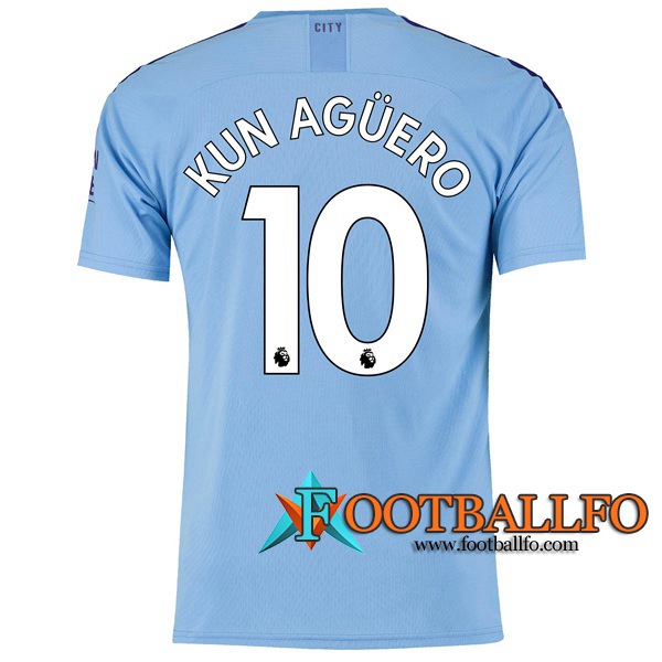 Camisetas Futbol Manchester City (KUN AGUERO 10) Primera 2019/2020