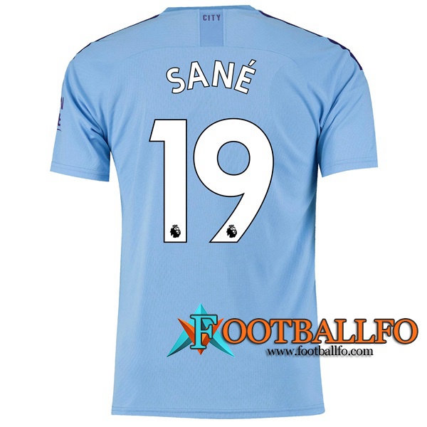 Camisetas Futbol Manchester City (SANE 19) Primera 2019/2020
