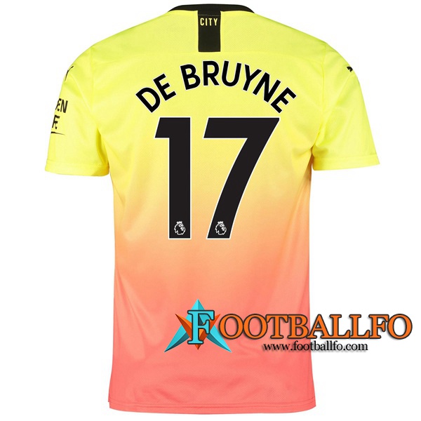 Camisetas Futbol Manchester City (DE BRUYNE 17) Tercera 2019/2020