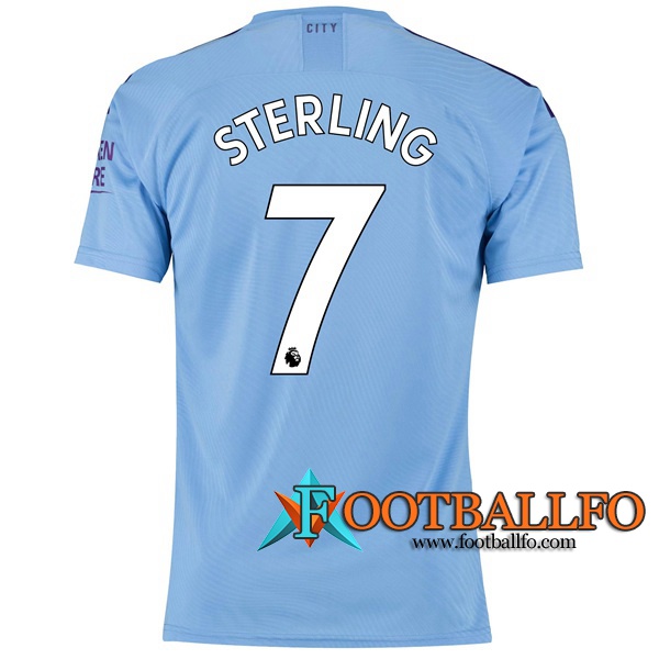 Camisetas Futbol Manchester City (STERLING 7) Primera 2019/2020