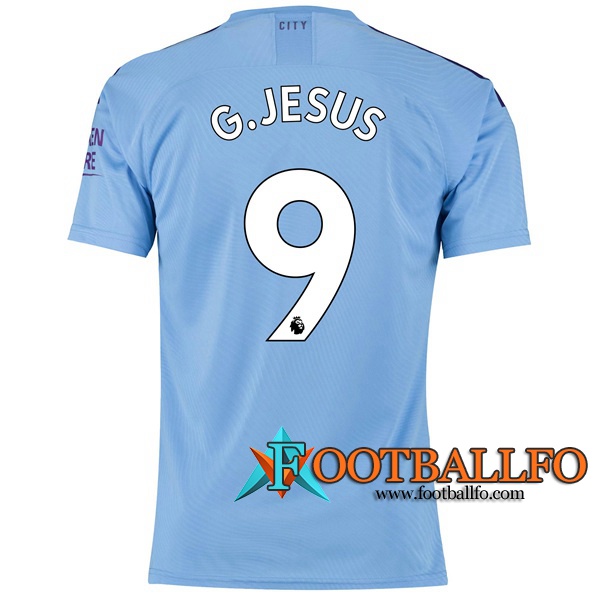 Camisetas Futbol Manchester City (G.JESUS 9) Primera 2019/2020