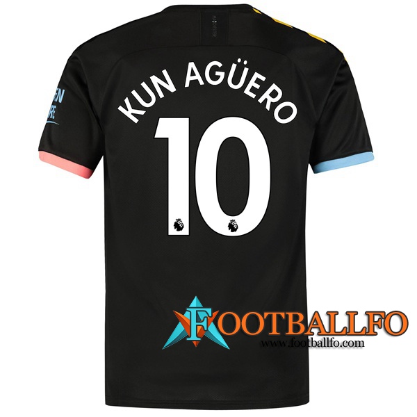 Camisetas Futbol Manchester City (KUN AGUERO 10) Segunda 2019/2020