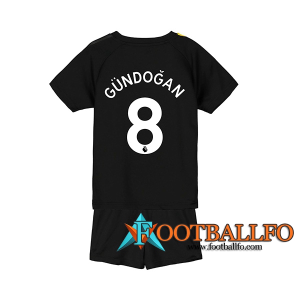 Camisetas Futbol Manchester City (GUNDOGAN 8) Ninos Segunda 2019/2020