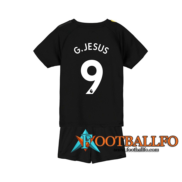 Camisetas Futbol Manchester City (G.JESUS 9) Ninos Segunda 2019/2020
