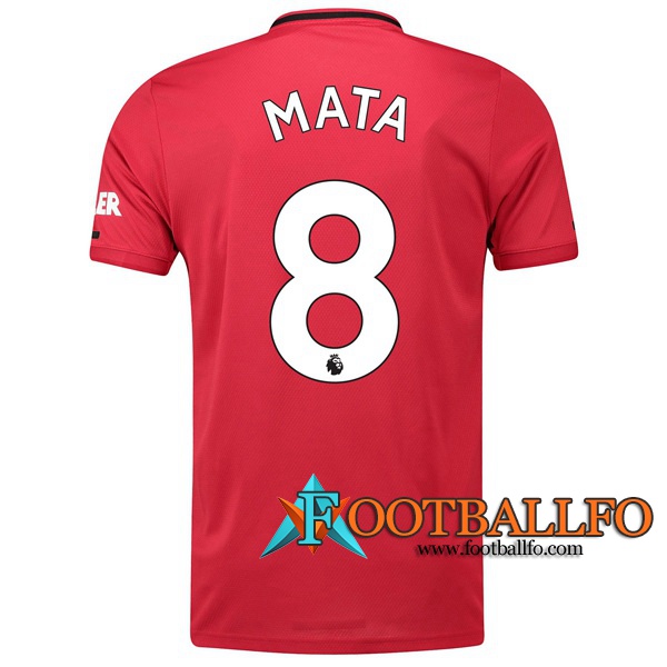 Camisetas Futbol Manchester United (MATA 8) Primera 2019/2020
