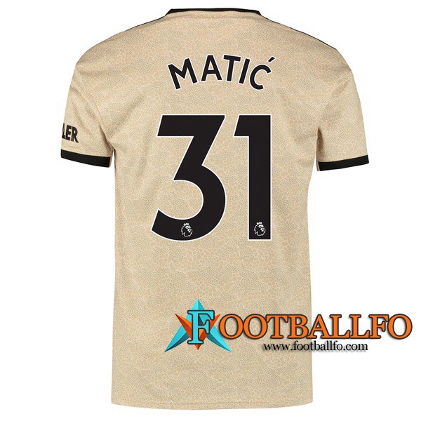 Camisetas Futbol Manchester United (MATIC 31) Segunda 2019/2020