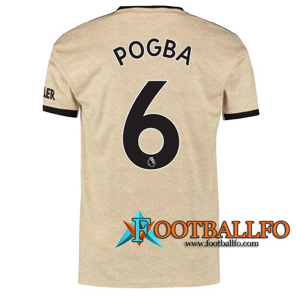 Camisetas Futbol Manchester United (POGBA 6) Segunda 2019/2020