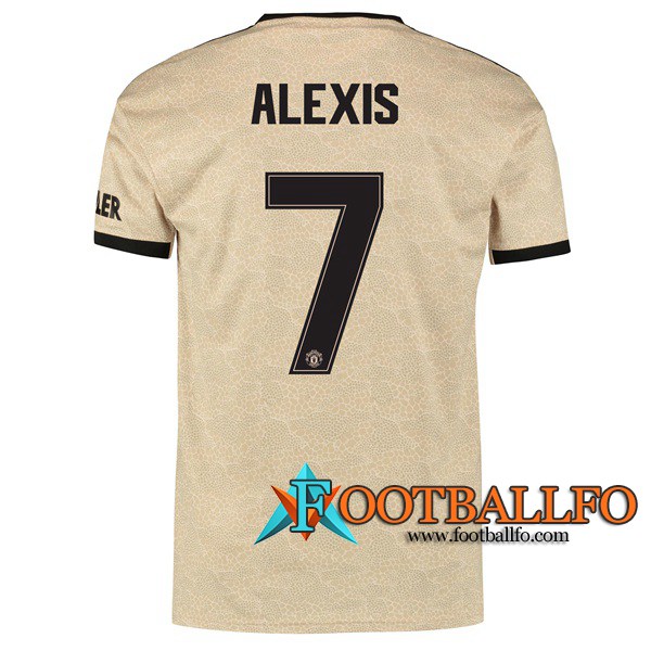 Camisetas Futbol Manchester United (ALEXIS 7) Segunda 2019/2020
