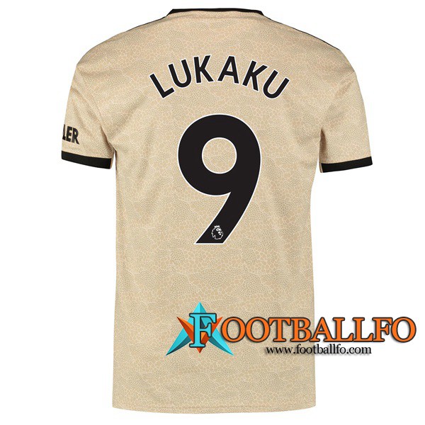 Camisetas Futbol Manchester United (Lukaku 9) Segunda 2019/2020