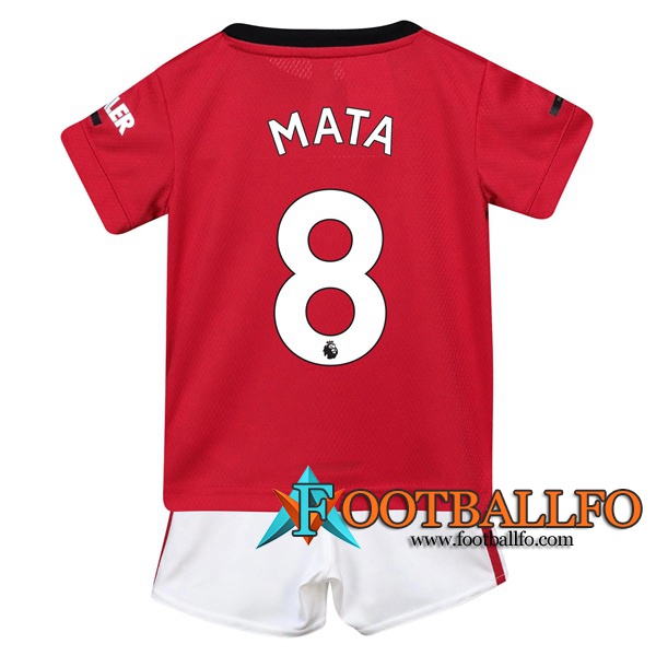 Camisetas Futbol Manchester United (MATA 8) Ninos Primera 2019/2020