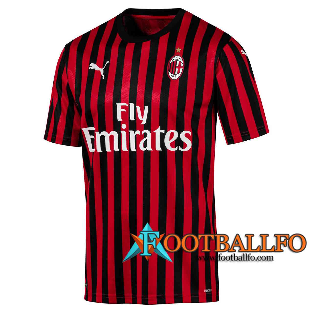 Camisetas Futbol Milan AC Primera 2019/2020