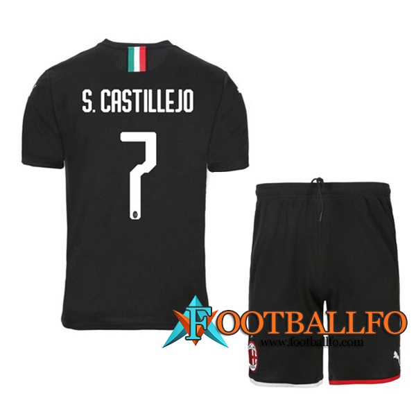 Camisetas Futbol Milan AC (S.CASTILLEJO 7) Tercera 2019/2020