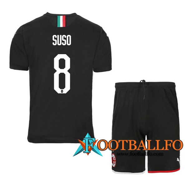 Camisetas Futbol Milan AC (SUSO 8) Tercera 2019/2020