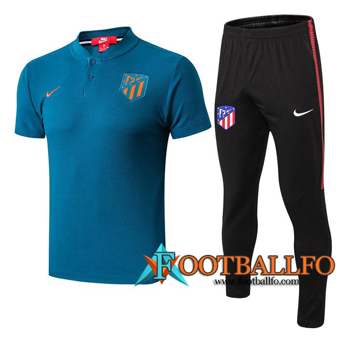 Polo Futbol Atletico Madrid + Pantalones Azul 2019/2020