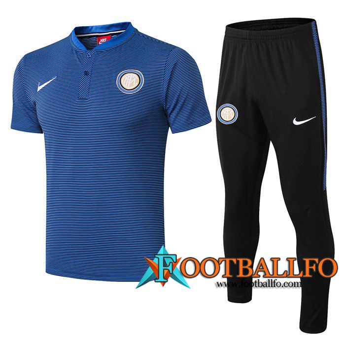 Polo Futbol Inter Milan + Pantalones Azul 2019/2020