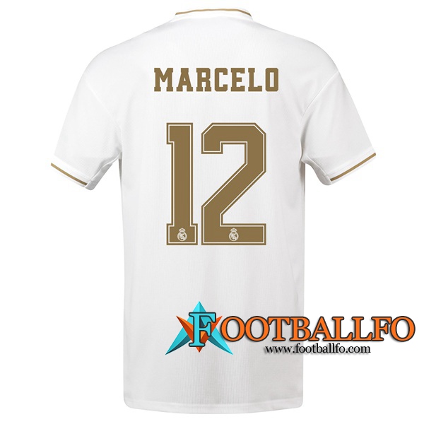 Camisetas Futbol Real Madrid (Marcelo 12) Primera 2019/2020