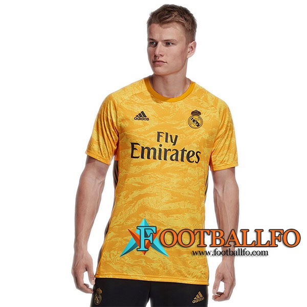 Camisetas Futbol Real Madrid Portero Amarillo 2019/2020
