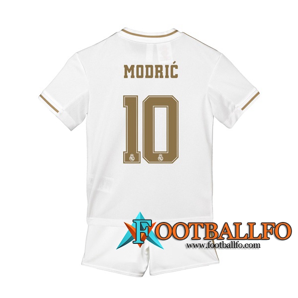 Camisetas Futbol Real Madrid (MODRIC 10) Ninos Primera 2019/2020