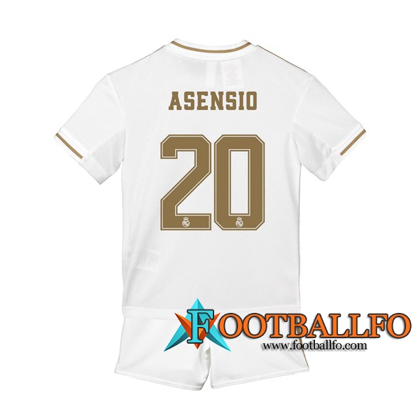 Camisetas Futbol Real Madrid (ASENSIO 20) Ninos Primera 2019/2020