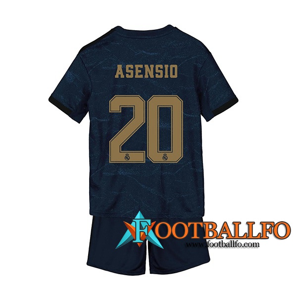Camisetas Futbol Real Madrid (ASENSIO 20) Ninos Segunda 2019/2020