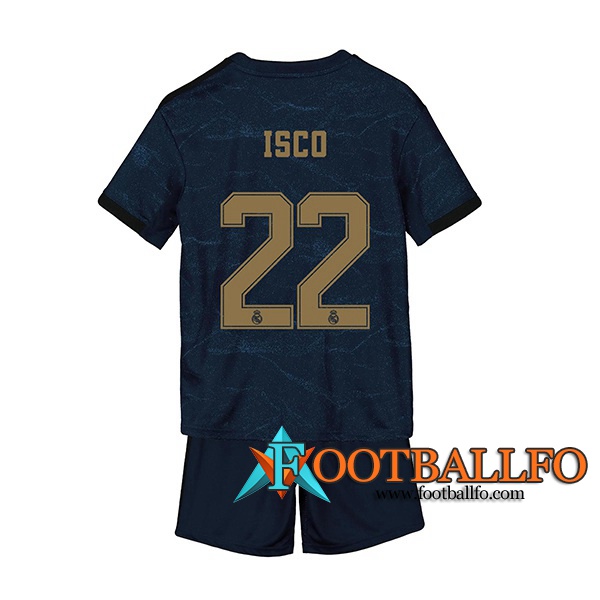 Camisetas Futbol Real Madrid (ISCO 4) Ninos Segunda 2019/2020