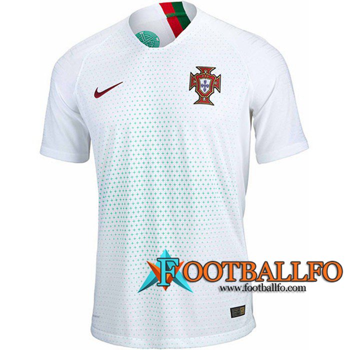 Camisetas Futbol Portugal Segunda UEFA Euro 2020 Qualificatif