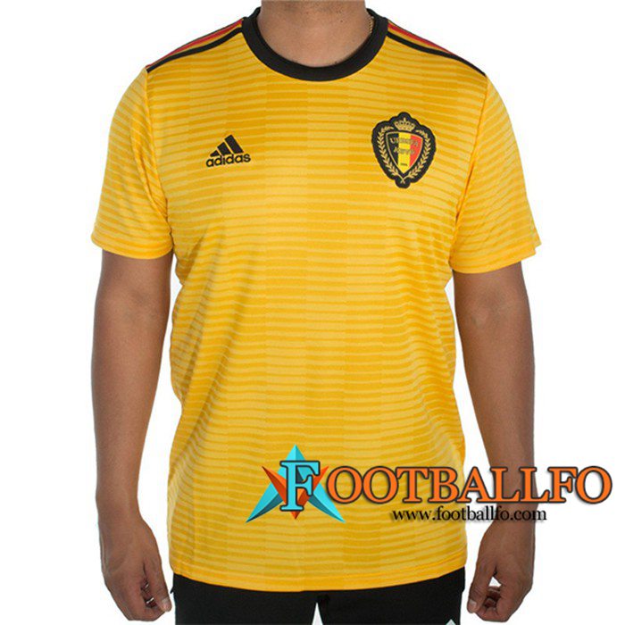 Camisetas Futbol Belgica Segunda UEFA Euro 2020 Qualificatif