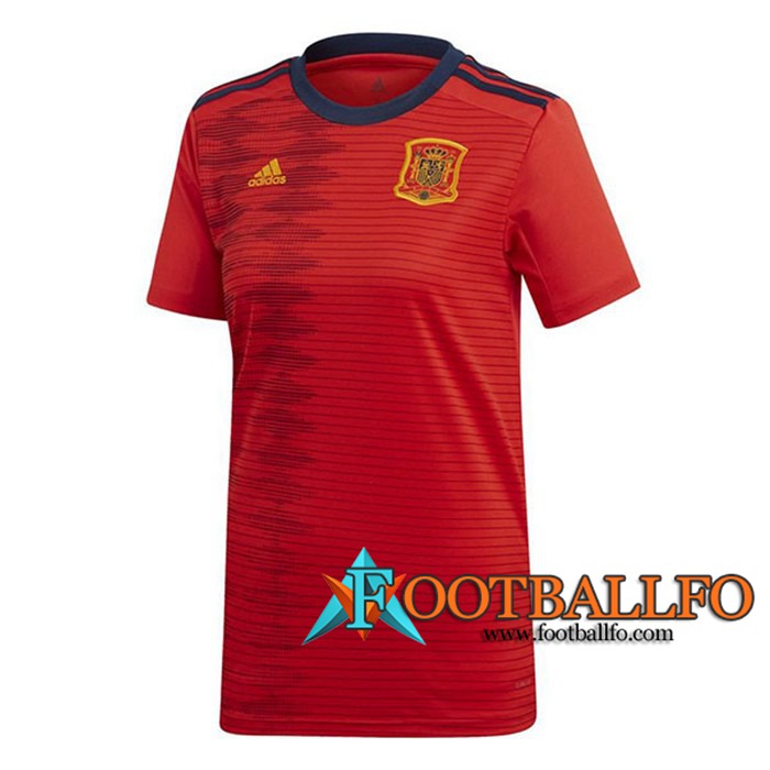Camiseta de Espana Mujer Primera Copa Mundial 2019