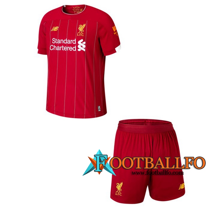 Camisetas Futbol FC Liverpool Ninos Primera 2019/2020