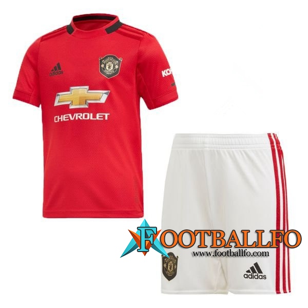 Camisetas Futbol Manchester United Ninos Primera 2019/2020