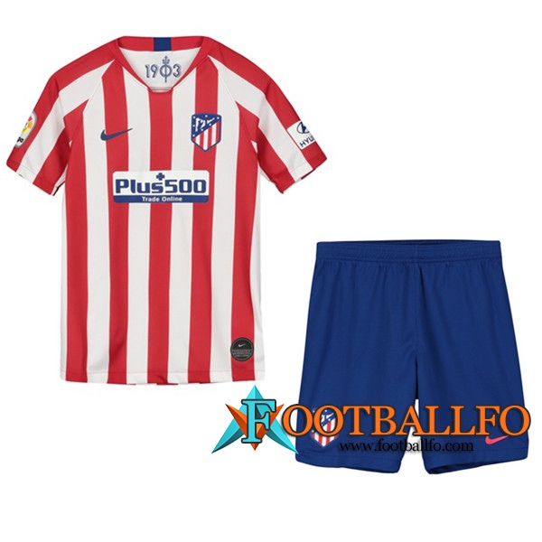 Camisetas Futbol Atletico Madrid Ninos Primera 2019/2020