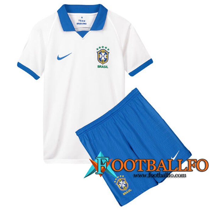 Camisetas Futbol Brasil Ninos Segunda 2019/2020