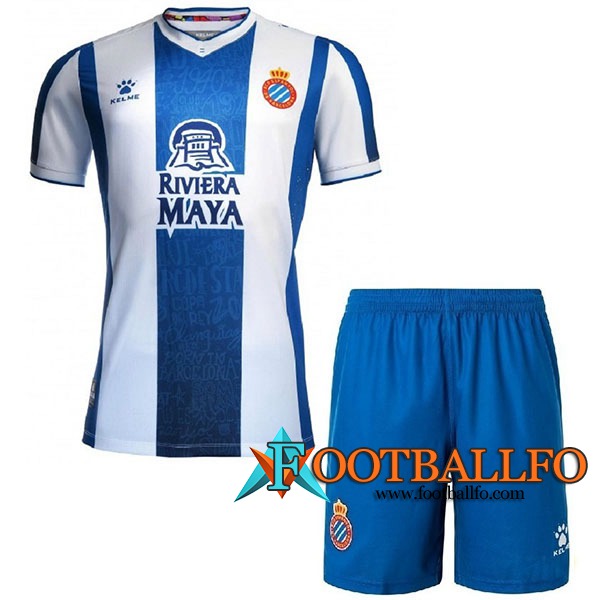 Camisetas Futbol RCD Espanol Ninos Primera 2019/2020