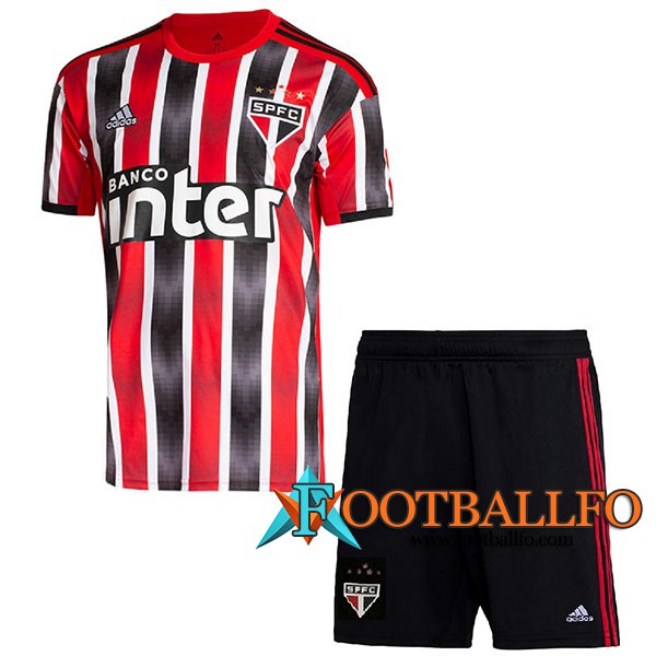 Camisetas Futbol Sao Paulo FC Ninos Segunda 2019/2020