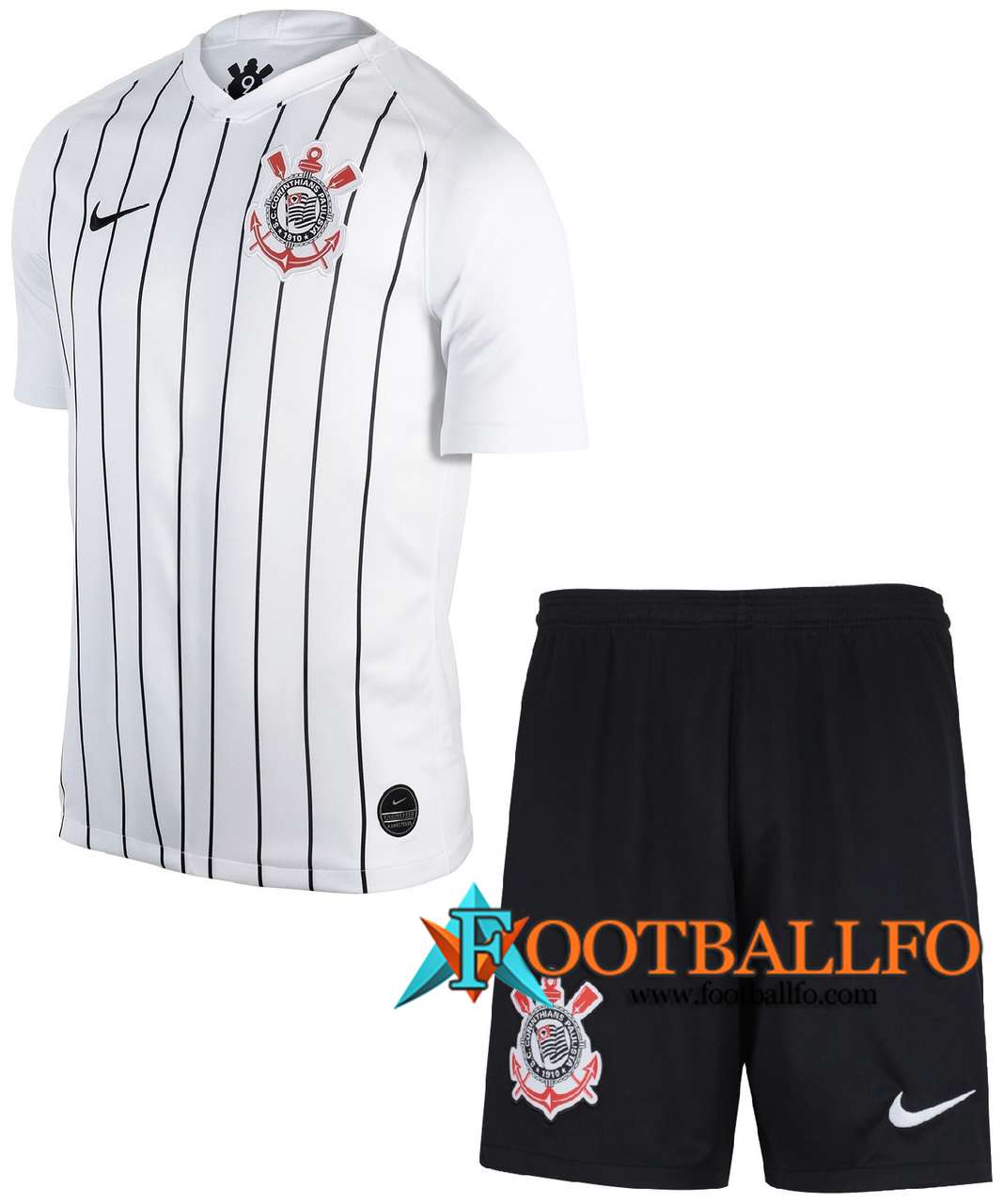 Camisetas Futbol Corinthians Ninos Primera 2019/2020