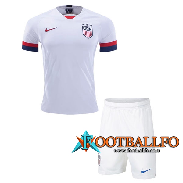 Camisetas Futbol Estados Unidos Ninos Primera 2019/2020