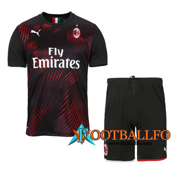 Camisetas Futbol Milan AC Ninos Tercera 2019/2020