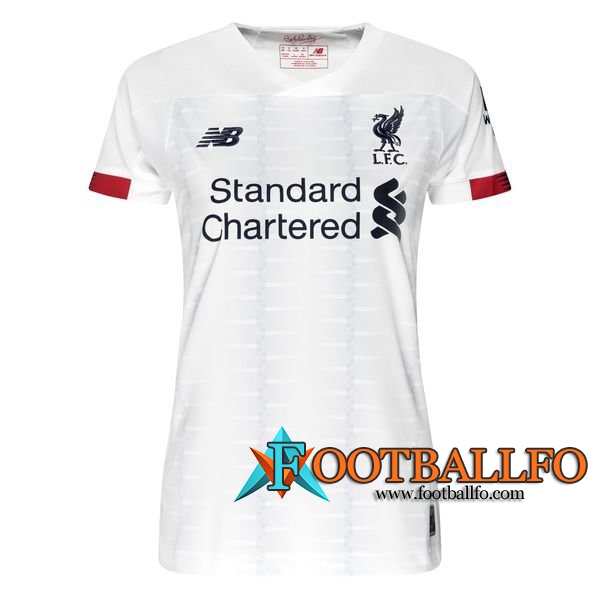 Camisetas Futbol FC Liverpool Mujer Segunda 2019/2020
