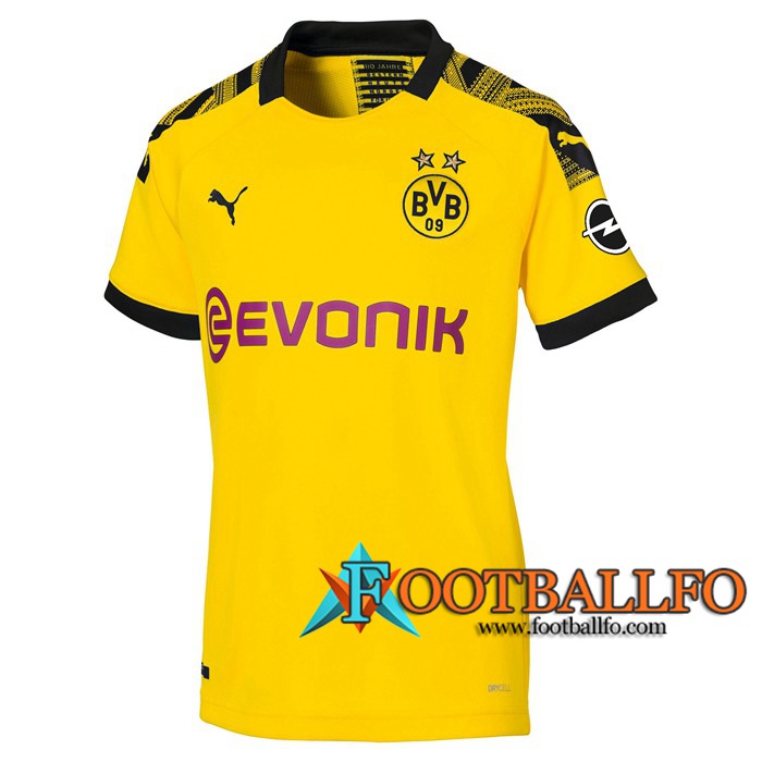 Camisetas Futbol Dortmund BVB Mujer Primera 2019/2020