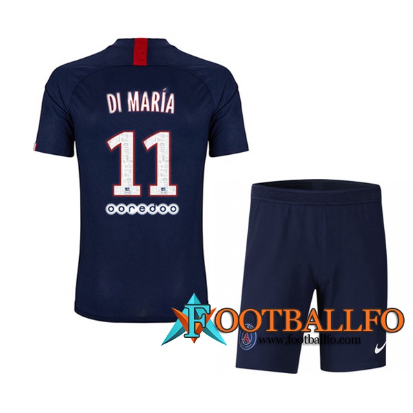 Camisetas Futbol PSG (DI MARIA 11) Ninos Primera 2019/2020