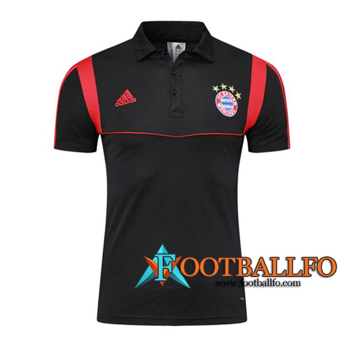 Polo Futbol Bayern Munich Negro 2019/2020