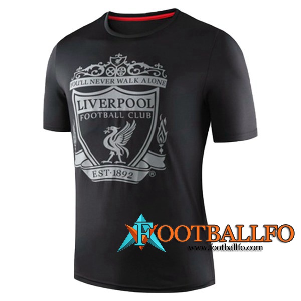 Camiseta Entrenamiento Liverpool Negro 2019/2020